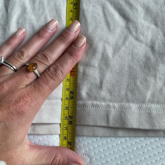 Adidas by Pharrell Williams humanrace T-shirt size large color cream boxy fit - Picture 7 of 8